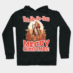 Santa Claus Cowboy Hoodie